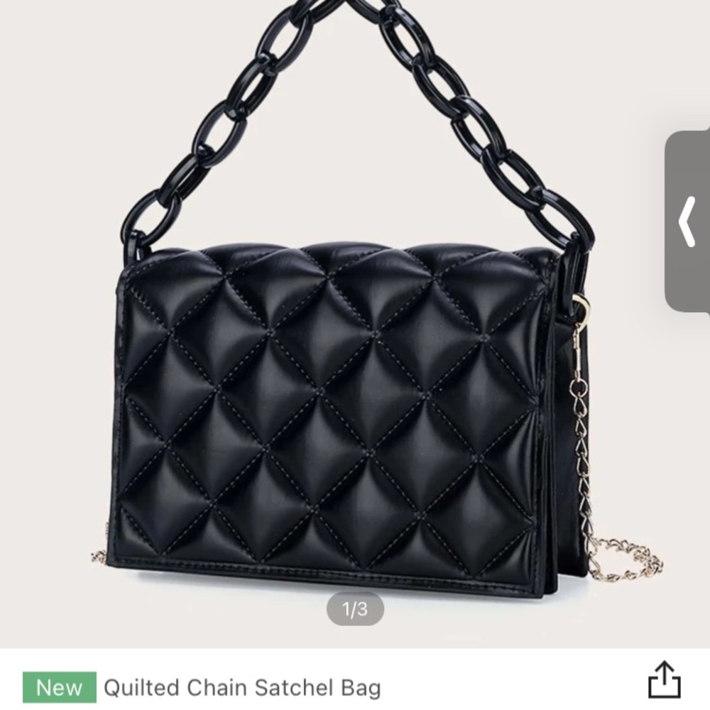 Quilt Satchel Purse